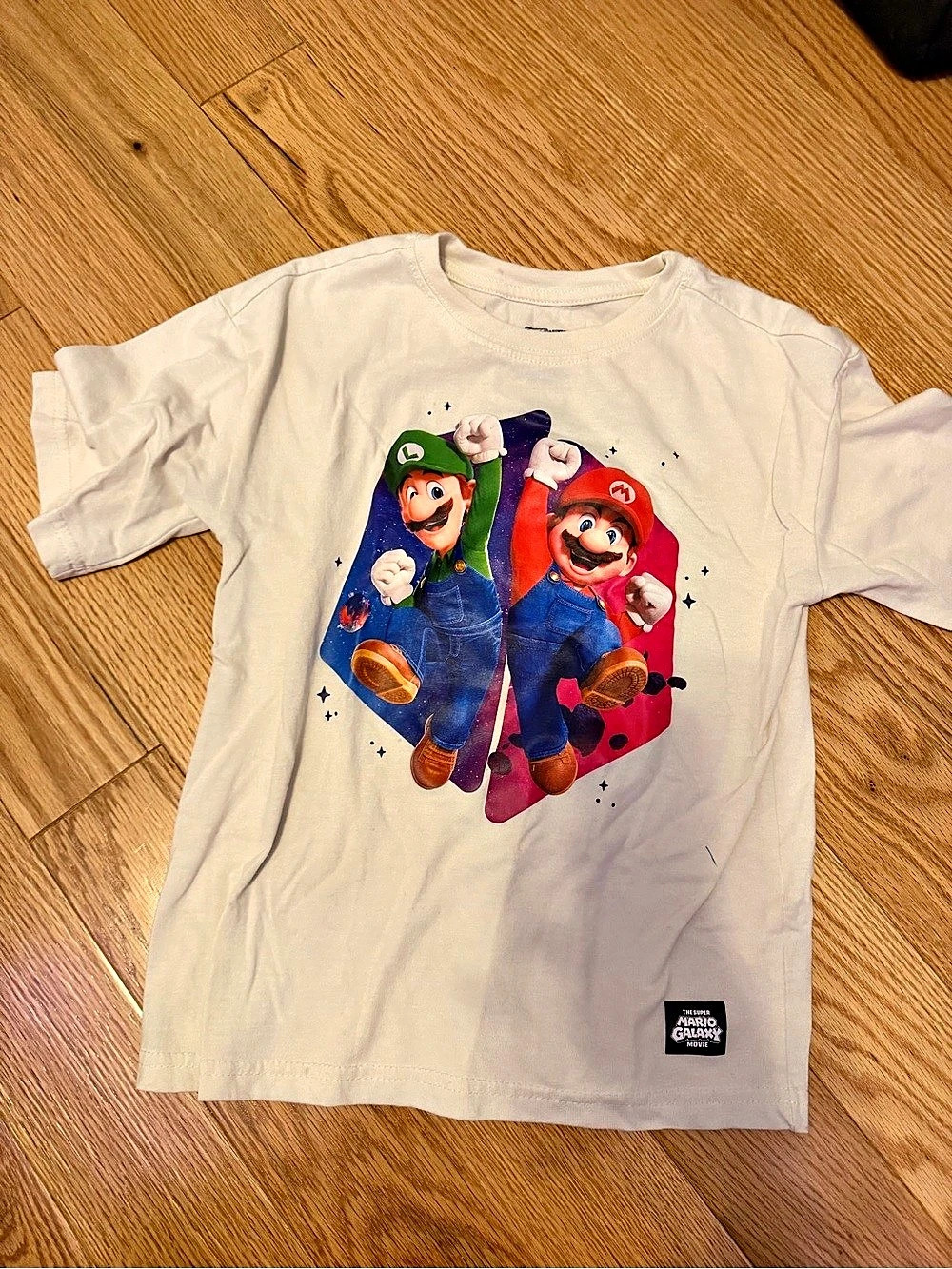 Nintendo Super Mario Movie Graphic T-Shirt size 8